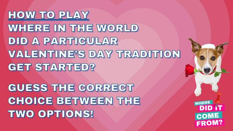 Where Did It Come From - Valentine's Edition!